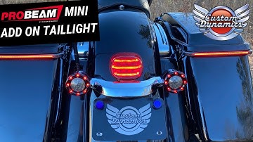 ProBEAM Mini Add On Taillight for Street Glide, Road Glide & Road King Special