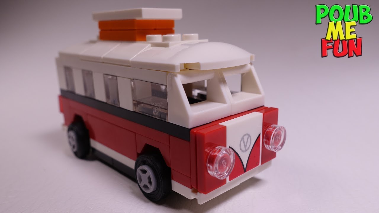 LEGO Volkswagen Camper van - How To Build - Building Instructions - YouTube
