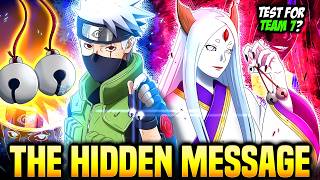 Kakashi s Bell Test CHANGED The Meaning Of Naruto s Ending