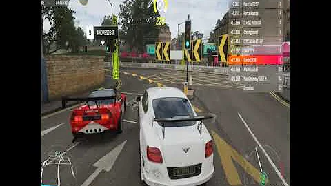 Forza horizon Rammers getting hit by Karma