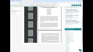 Searching a GALILEO ProQuest Database, Education