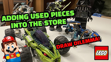 Adding Used Pieces into the Bricklink Store! | LEGO Vlog #35 | Owning a Bricklink Store in 2024