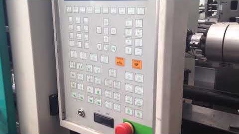 Toothbrush mold and clear two color injection molding machine.