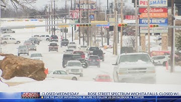 Weather temps decrease to single digits, Texomans struggle to stay warm without power for second str