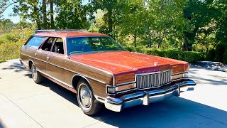 What's the Most Comfortable & Luxurious Station Wagon?  1974 Mercury Colony Park (4604V Engine)