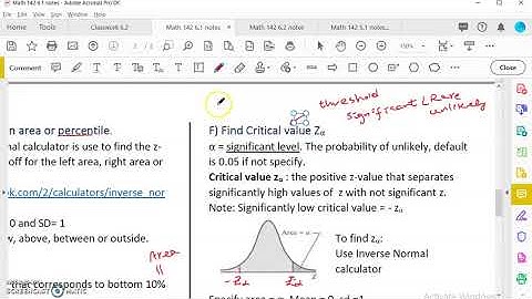 OpenStax Statistics Ch 6.1 Standard Normal # 3
