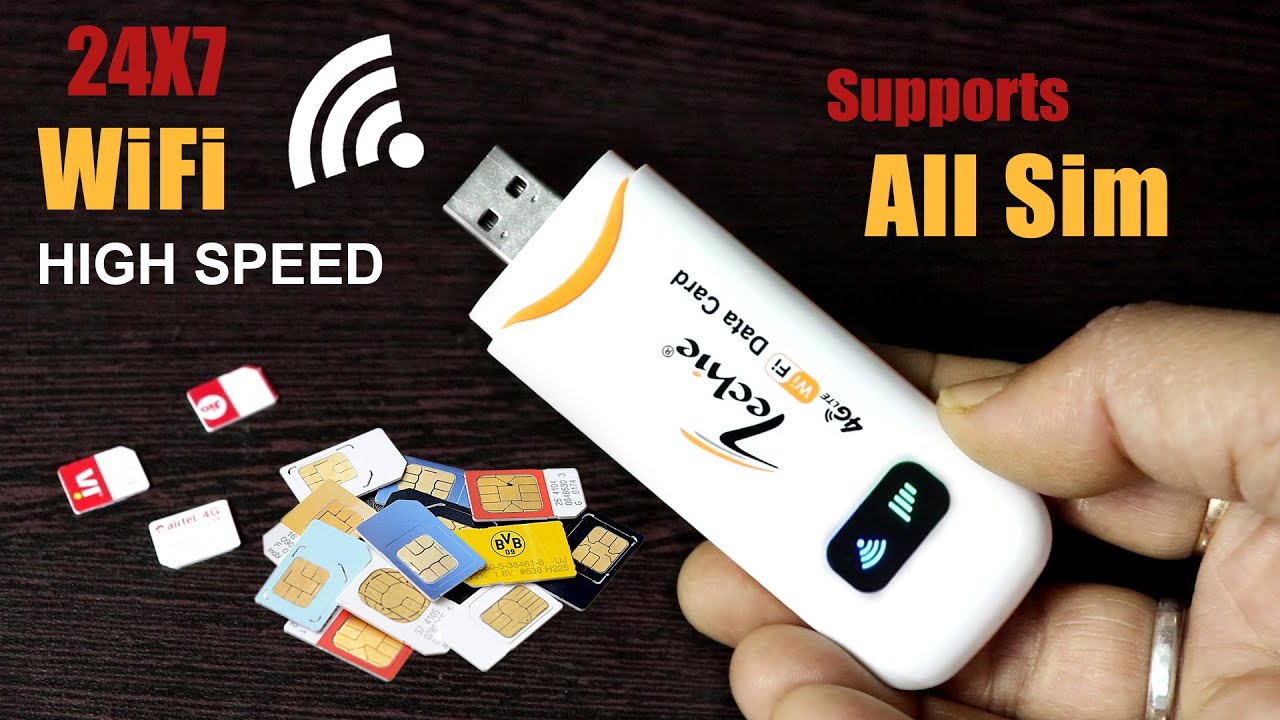 Best 4G Wifi Dongle for all sim | 4g wifi Data Card for all sim India, WiFi Dongle Buying Guide 2022 YouTube