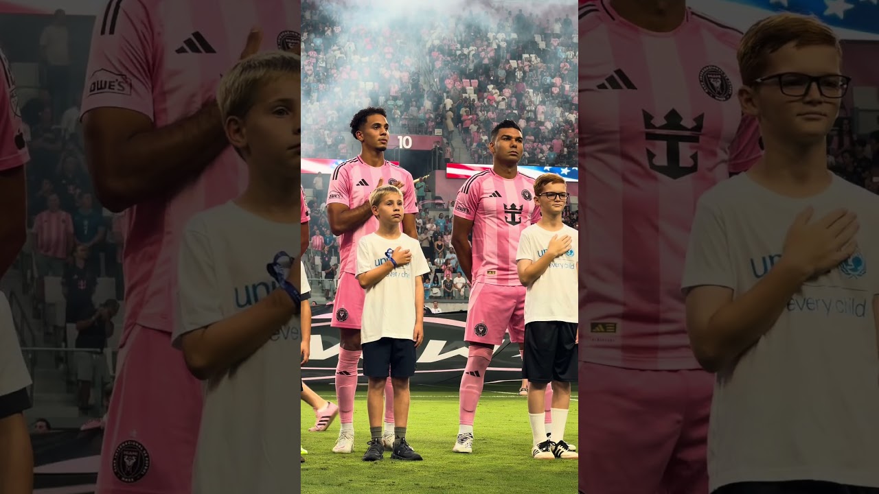 Walking out. It’s game time. 💪💗