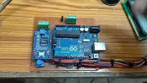 DDS VFO using Arduino part 1
