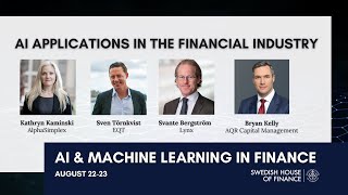 AI & Machine Learning in Finance: AI Applications in the Financial Industry  Panel Discussion