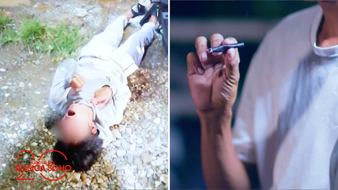 Mga lalaki, bumagsak at nangisay dahil sa hinithit na itim na sigarilyo?! | Kapuso Mo, Jessica Soho