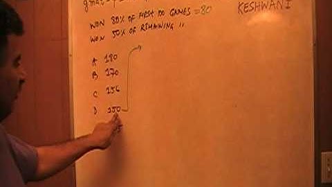 GMAT Problem Solving 185 p178 - 13th Edition Official Guide - KeshwaniPrep.com