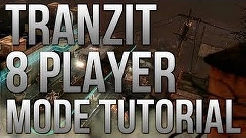 8 Player Tranzit PS3 Tutorial Black Ops 2 Glitches