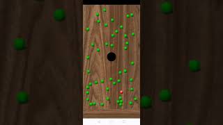Awesome time passing game on play store-Roll balls in to hole screenshot 1