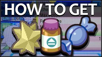 HOW TO GET PP Up, Rare Candy, Max Revive in Pokemon ORAS