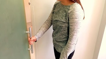 Rotación externa con ayuda de una puerta