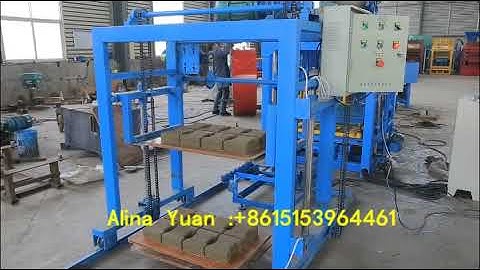 qtj4 25 block molding machine/block making production line for solid bricks curbstones pavers