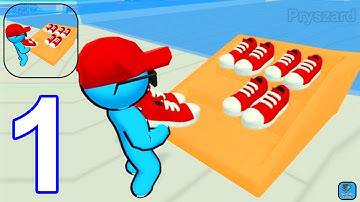 Mega Mall - Gameplay Walkthrough Part 1 Full First Floor All Stores Open (iOS,Android)