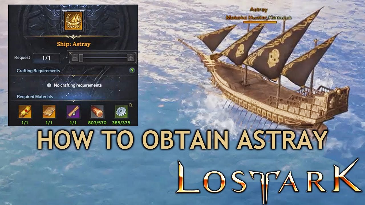The BEST Ship In Lost Ark Astray & How to Get It & Relic Astray Crews