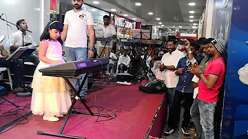 Anshika's First Keyboard Concert_ A R Rahman's evergreen Kaadhal Rojave