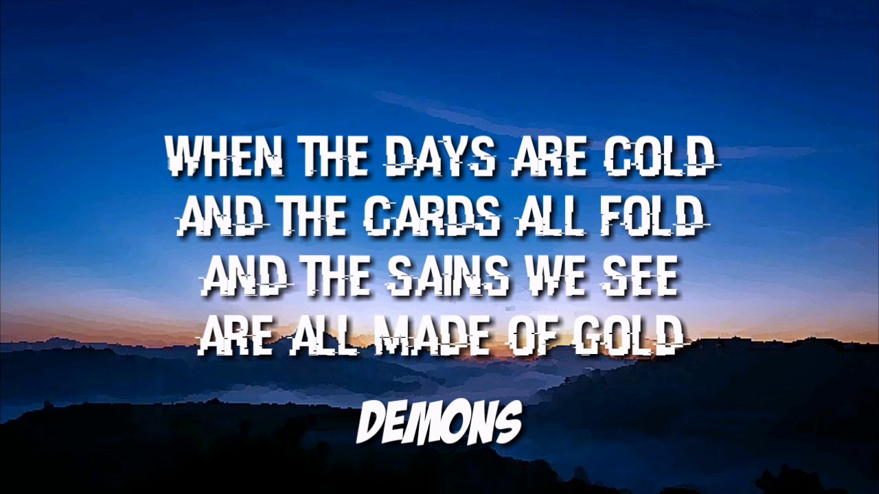 DEMONS (LYRICS) - Imagine Dragons - YouTube