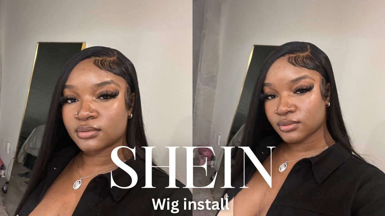 SHEIN SELLS WIGS? Start to finish beautiful shein wig install