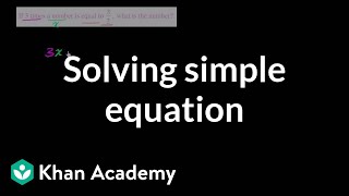Famous 3 Solving simple equation Wealth