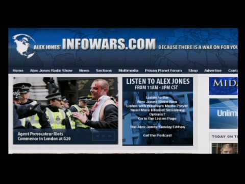 The Alex Jones Show LIVE - April 1st 2009 - Part 2...