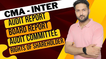 CMA-INTER || AUDIT REPORT, BOARD REPORT, AUDIT COMMITTEE, RIGHTS OF SHAREHOLDER