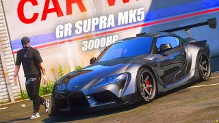 MODIFIKASI MOBIL GR SUPRA MK5 LIBERTYWALK BODYKIT DI GTA 5 ROLEPLAY