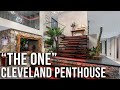 The one    a 2storey penthouse in cleveland with 200000 worth of marble  home tour