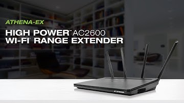 Amped Wireless ATHENA-EX High Power AC2600 Wi-Fi Range Extender - RE2600M