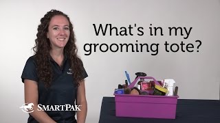 What's in my grooming tote?  SmartPaker Tory