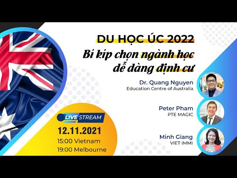 Video Live Webinar | Du học Úc 2022: Bí kíp chọn ngành học... - YouTube