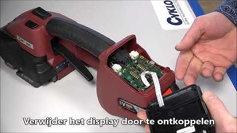 CMT 260 / CHT 450 / CLT 130: Display vervangen