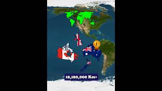 What if Canada Australia New Zealand And United Kingdom United a Single Country | Data Duck 2.o