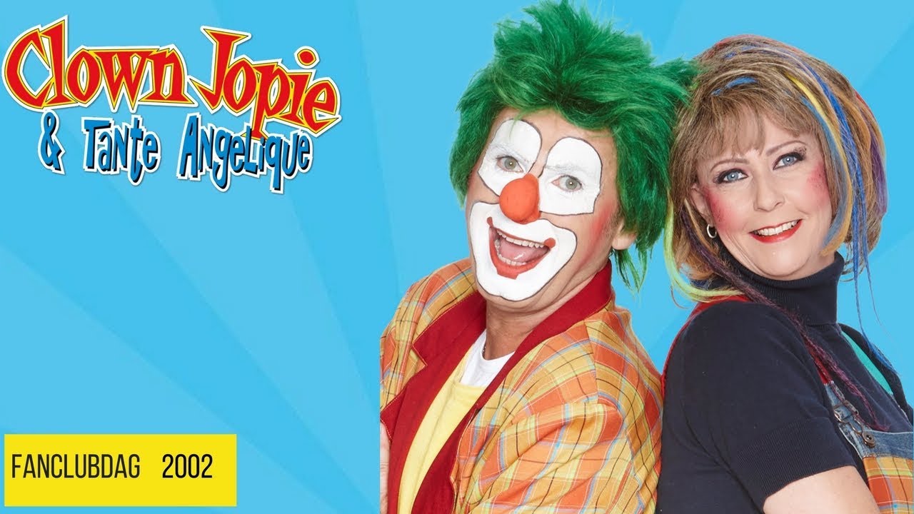 Clown Jopie en Tante Angelique Fanclubdag 2002