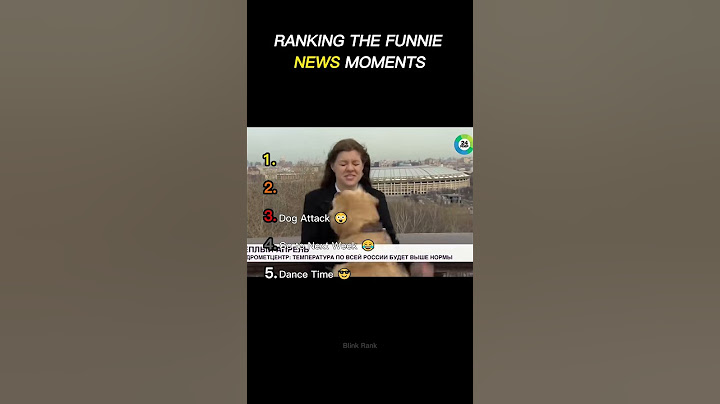 Ranking The Funniest News Moments