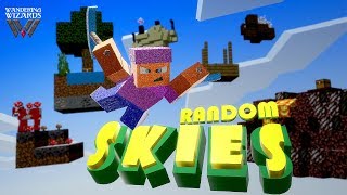 Playing my latest map: Random Skies. Available on Minecraft Bedrock, XboxOne, iPad, iPhone and Andro @dragnoz