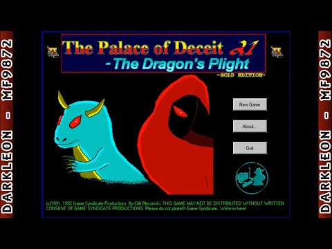 The Palace of Deceit - The Dragonu0027s Plight  - [ 1992 - WIN3.x - Full Playthrough ]