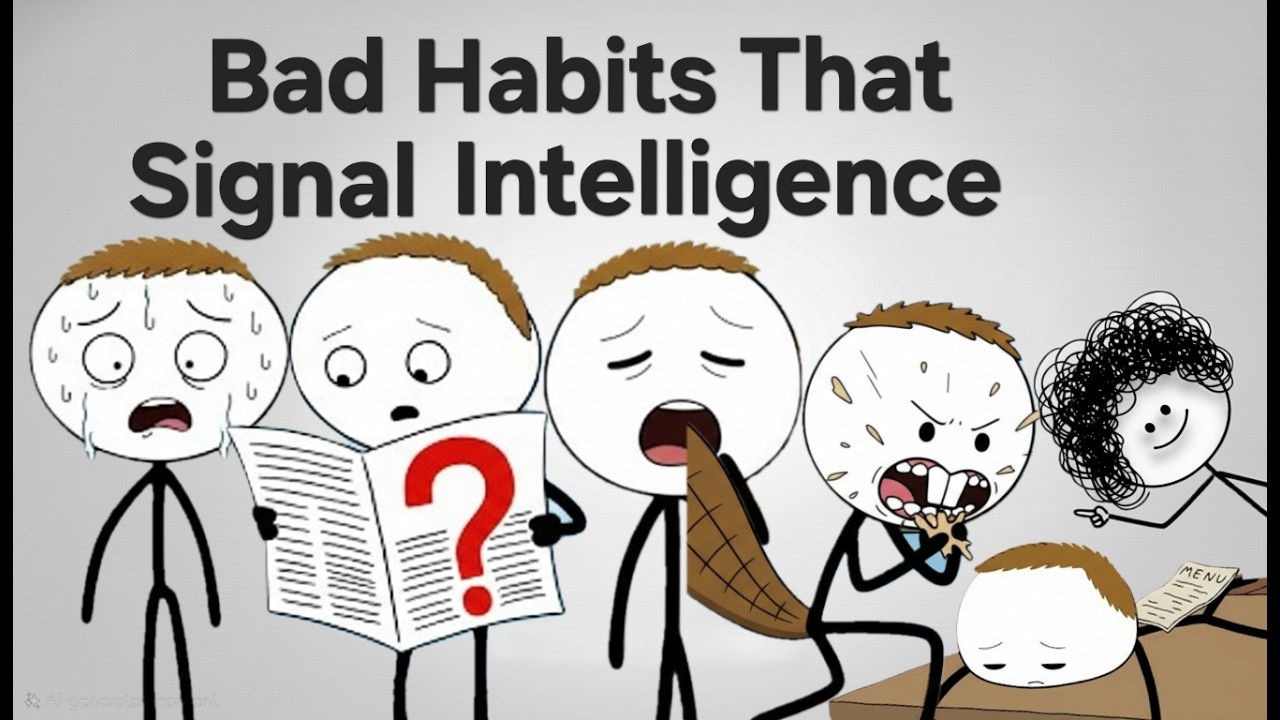 Вредные привычки, которые могут быть признаком того, что вы умнее, чем думаете.