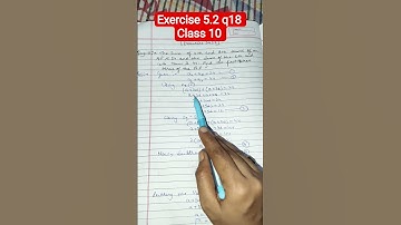 exercise 5.2 class 10 // exercise 5.2 question 18 class 12 // exercise 5.2 // exercise 5.2 // ex 5.2