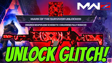 MASSIVE UNSTABLE RIFT EXPLOIT! UNLOCK MARK OF THE SURVIVOR CAMO USING THIS GLITCH in MW3 ZOMBIES!