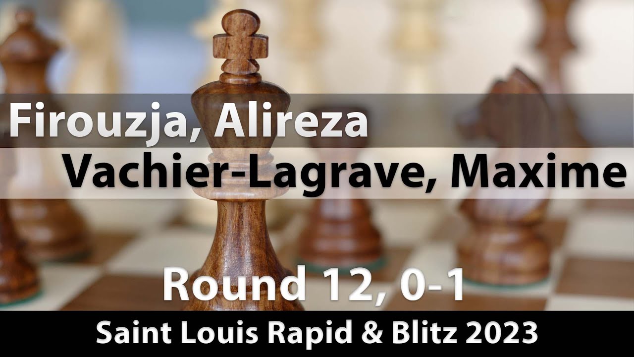 Saint Louis Rapid and Blitz R7-9: Alireza Firouzja and Vachier