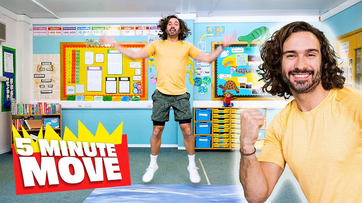 5 Minute Move | Workouts for Kids | The Body Coach TV