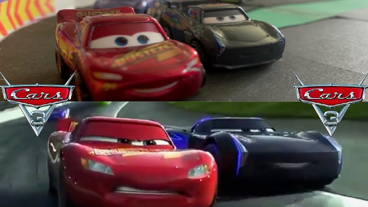 Cars 3 - Lightning McQueen's Crash Diecast Remake 