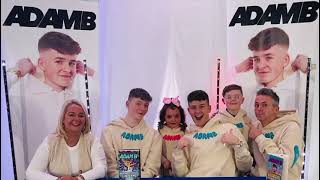 Meet and Greet with Adam B in Londonderry. #AdamB#Callum#Dom#Family#Bestdayever#funtimes#pictures