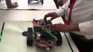 Automated Army Tank at ||Vyom||'14