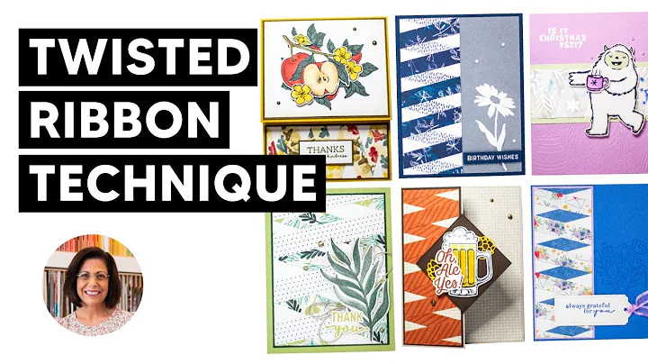 Use Designer Paper Scraps to Create Twisted Ribbon...