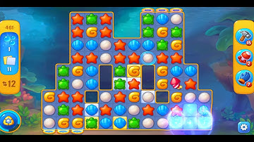 Fishdom Level 461 with NO BOOSTERS